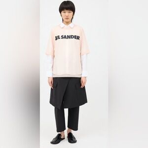 Jil Sander Sheer Nude Blouse